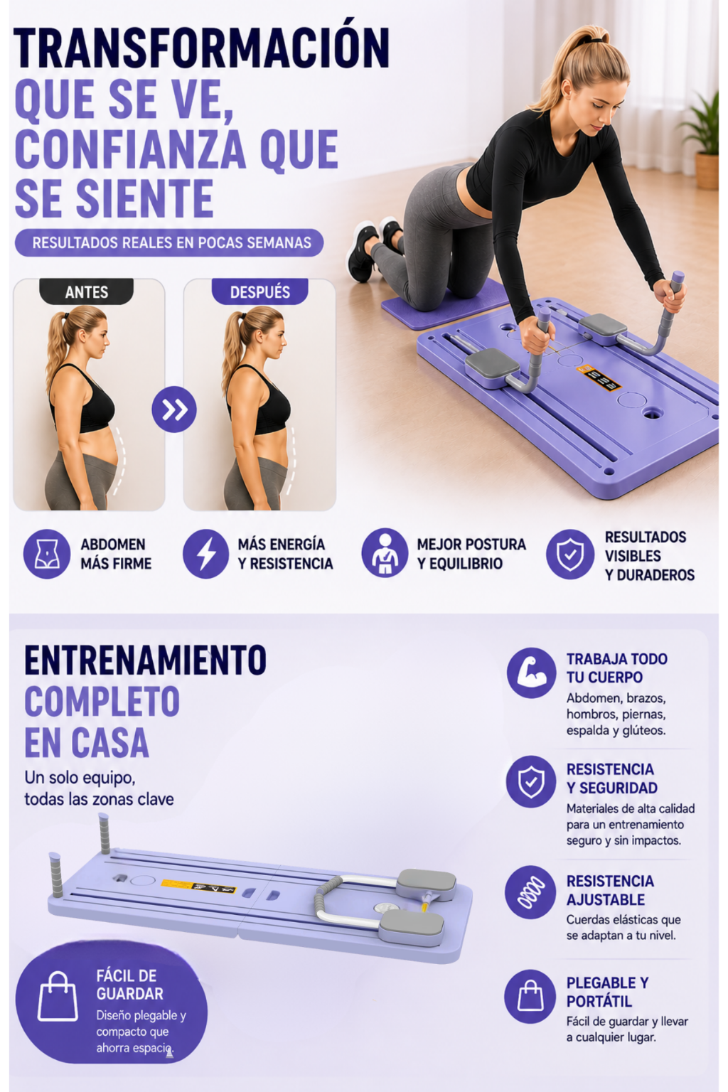 Tabla Pilates Total Core Pro™