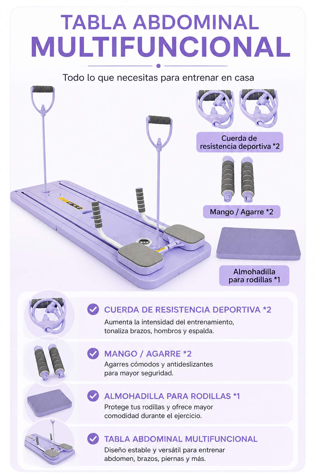 Tabla Pilates Total Core Pro™